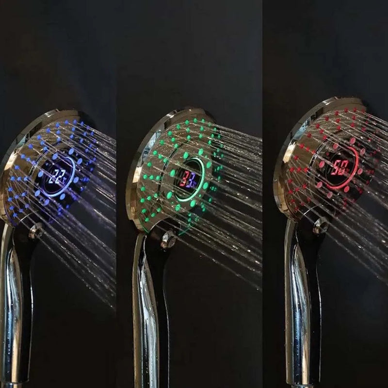 Pommeau de Douche LED Affichage Température 3 Couleurs