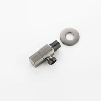 Kit Douchette WC Murale avec Flexible et Robinet d'Angle, 6 Finitions