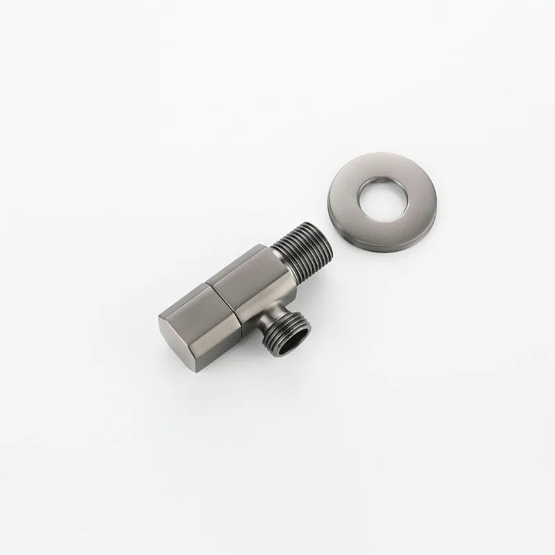 Kit Douchette WC Murale avec Flexible et Robinet d'Angle, 6 Finitions