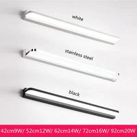 Applique LED Miroir Salle de Bain 3 Finitions 42 à 112 cm