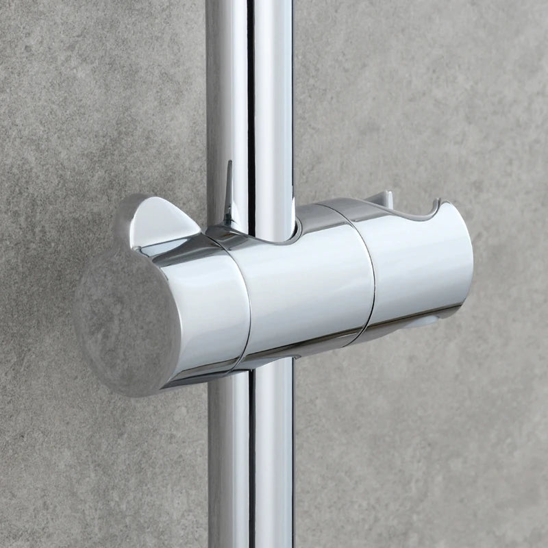 Support Douchette Coulissant Réglable Laiton pour Barre 20 mm