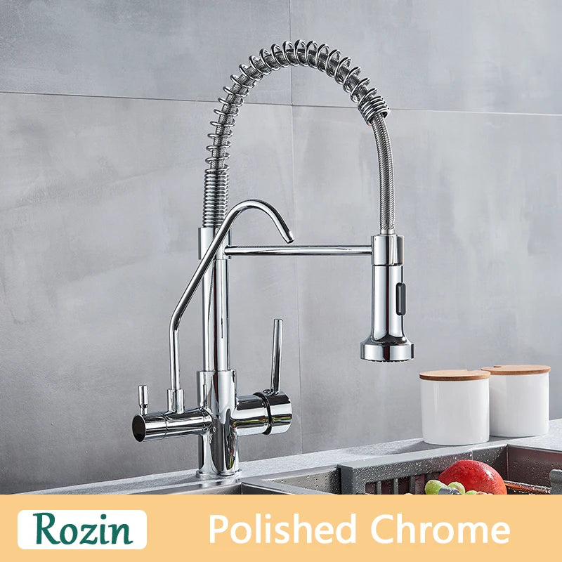 Robinet de Cuisine Filtrant 3 Voies Eau Purifiée