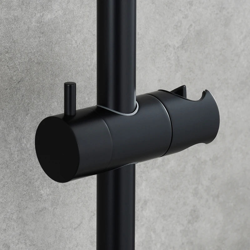 Support Douchette Coulissant Réglable Laiton pour Barre 20 mm