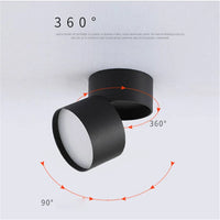 Plafonnier LED Cuisine Orientable Anti-Éblouissement Dimmable