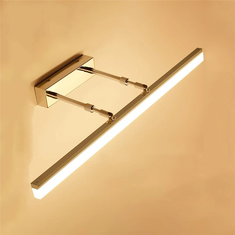 Applique LED Miroir Maquillage Rétractable 40 à 90 cm