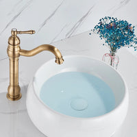 Mitigeur Lavabo Rétro Pivotant 360 Laiton