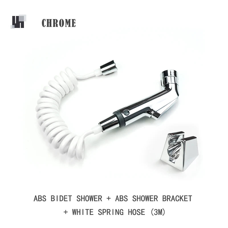 Douchette WC Chromée Kit Complet 2 Fonctions