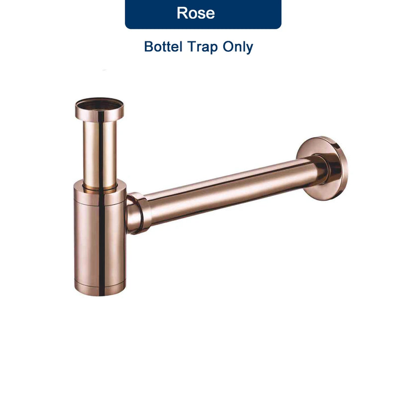 Siphon Lavabo Bouteille Clic-Clac 6 Finitions Housse Incluse