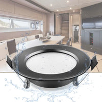 Spot LED Encastrable Noir Rond 3 à 18 W, Ø 92, 103 ou 113 mm