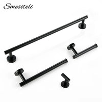 Accessoires Salle de Bain Inox 4 Pièces Support Mural