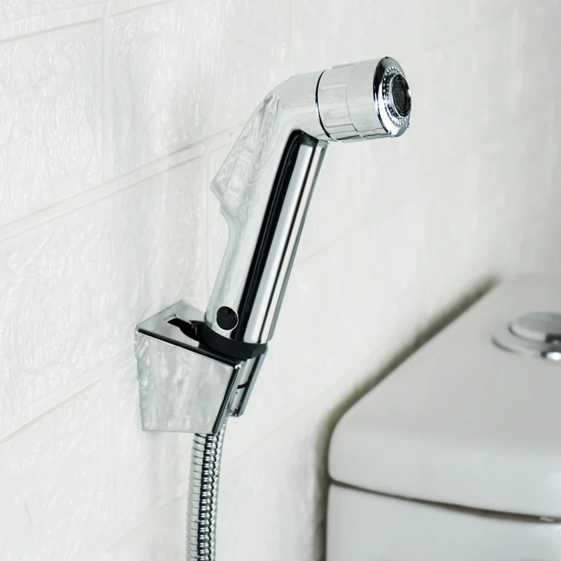 Douchette WC Chromée Kit Complet 2 Fonctions