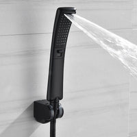 Barre de Douche avec Pommeau à Main Cascade Ronde