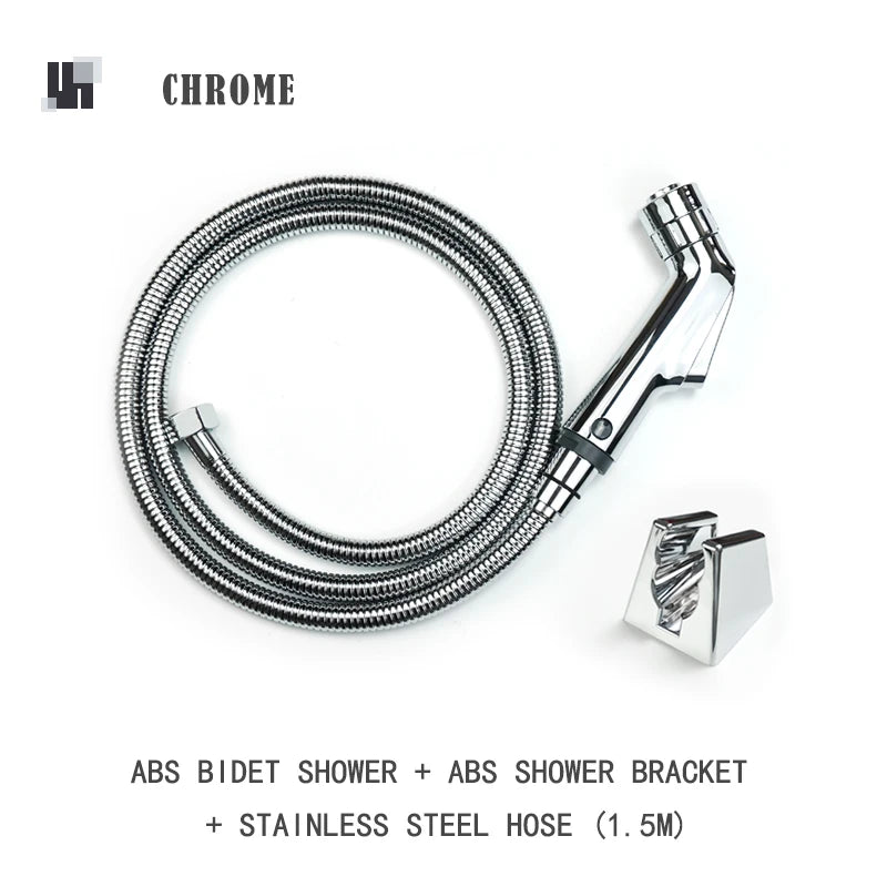 Douchette WC Chromée Kit Complet 2 Fonctions