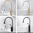 Mitigeur de Lavabo Moderne Monté sur Plan en Laiton