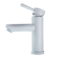 Mitigeur Lavabo Noir Mat Monotrou en Laiton, Haut ou Court, 5 Finitions