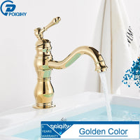 Mitigeur Lavabo Laiton 5 Finitions Haut ou Bas