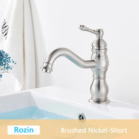 Mitigeur Lavabo Rétro Pivotant 360 Laiton