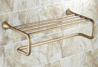 Accessoires Salle de Bain Laiton Vieilli à la Pièce, 15 Articles Rétro
