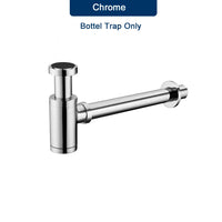 Siphon Lavabo Bouteille Clic-Clac 6 Finitions Housse Incluse