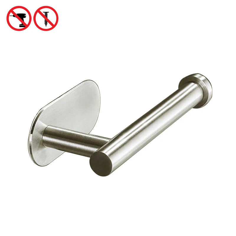 Accessoires Salle de Bain Sans Perçage à la Pièce, 4 Finitions