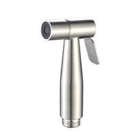 Douchette WC Inox à la Pièce avec Flexibles et Supports, 11 Articles