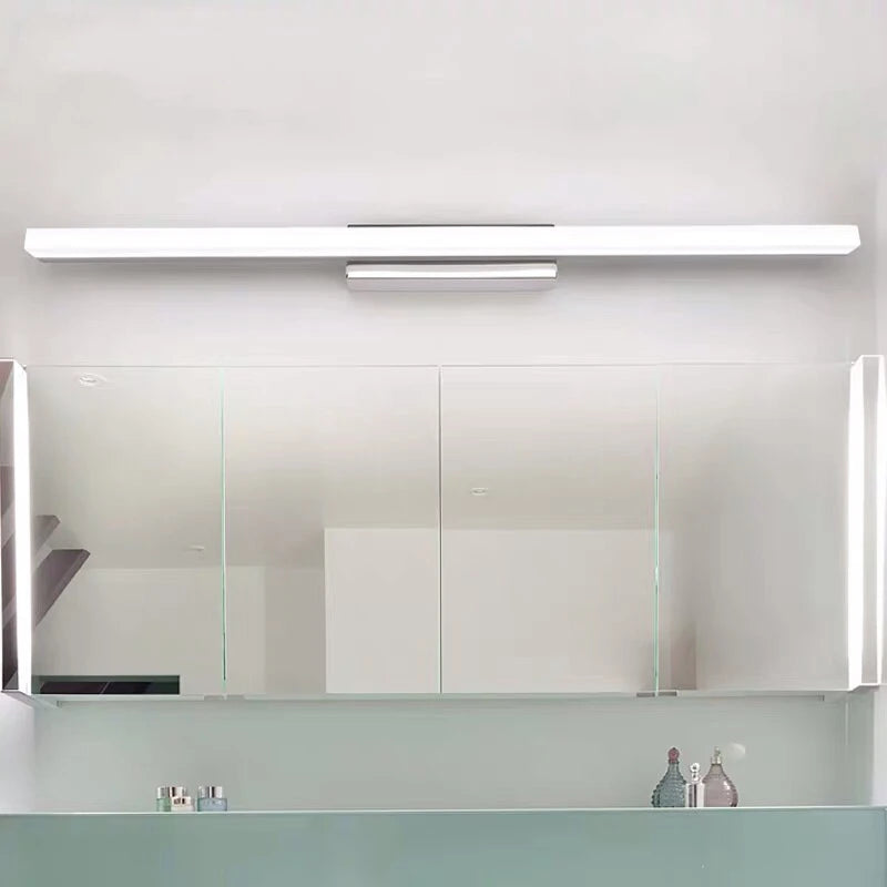 Applique LED Miroir Salle de Bain Inox 40 à 110 cm