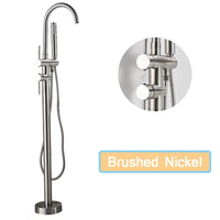 Robinet de Baignoire sur Pied 7 Finitions Bec Pivotant