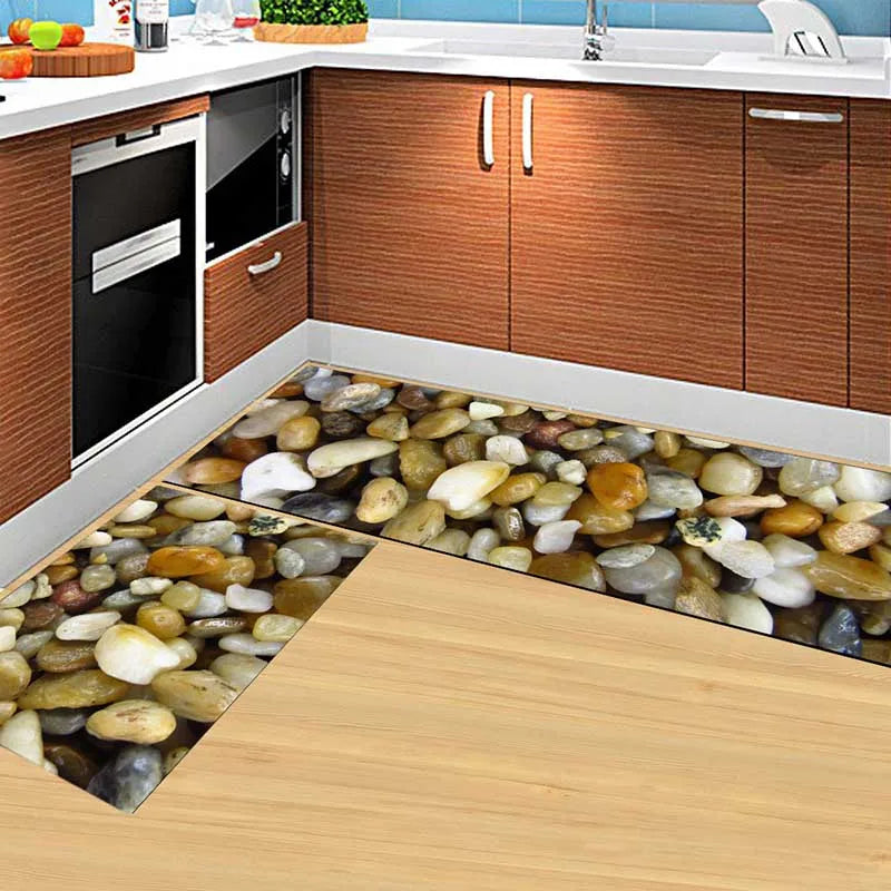 Tapis de Cuisine Antidérapant Imprimé, 13 Motifs, du 40 x 60 au 50 x 160 cm