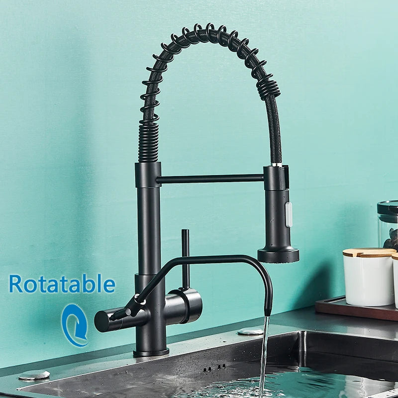 Robinet de Cuisine Filtrant 3 Voies Eau Purifiée