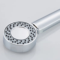 Pommeau de Douche Double Face Chromé, Rond 8 cm, Économie d'Eau