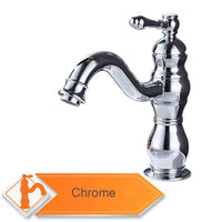 Mitigeur de Lavabo à Poser Bec Long Poignée Unique