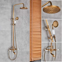 Colonne de Douche de Luxe Murale avec Douchette à Main