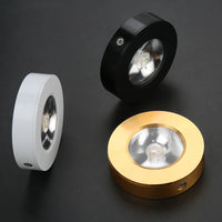 Mini Downlight LED Cuisine Ultra-Plat Doré Noir Blanc