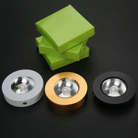Mini Downlight LED Cuisine Ultra-Plat Doré Noir Blanc