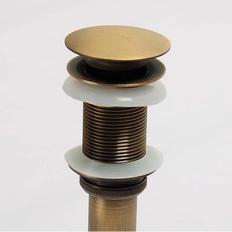 Bonde de Vidage Laiton Bronze Sans Trop-Plein 37-55 mm