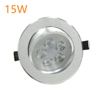 Spot LED Encastrable Dimmable 6 à 21 W, Argent, Ø 83 ou 106 mm