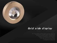 Mini Downlight LED Cuisine Ultra-Plat Doré Noir Blanc