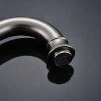 Mitigeur de Lavabo à Poser Bec Long Poignée Unique