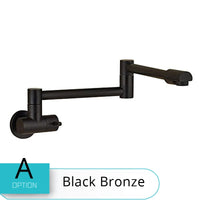 Robinet Remplisseur Mural Pliable Laiton, Une ou Deux Commandes, 4 Finitions