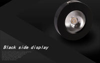 Mini Downlight LED Cuisine Ultra-Plat Doré Noir Blanc