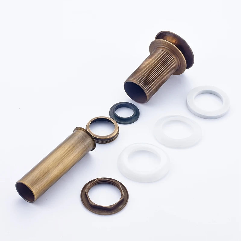 Bonde de Vidage Laiton Bronze Sans Trop-Plein 37-55 mm