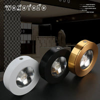 Mini Downlight LED Cuisine Ultra-Plat Doré Noir Blanc