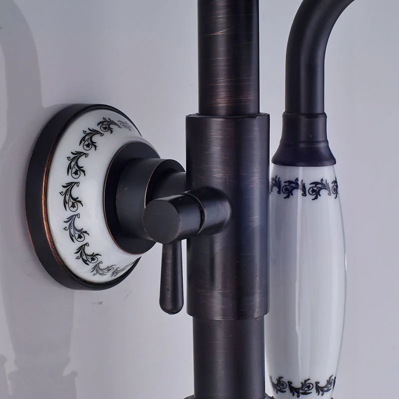 Colonne de Douche de Luxe Murale avec Douchette à Main