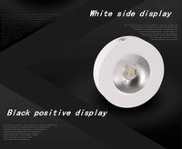 Mini Downlight LED Cuisine Ultra-Plat Doré Noir Blanc