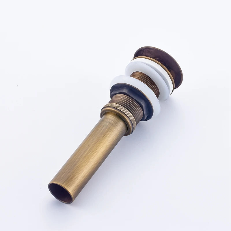 Bonde de Vidage Laiton Bronze Sans Trop-Plein 37-55 mm
