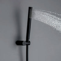 Pommeau de Douche Baguette Laiton, Sortie Murale et Flexible, 6 Finitions