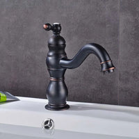Mitigeur de Lavabo à Poser Bec Long Poignée Unique