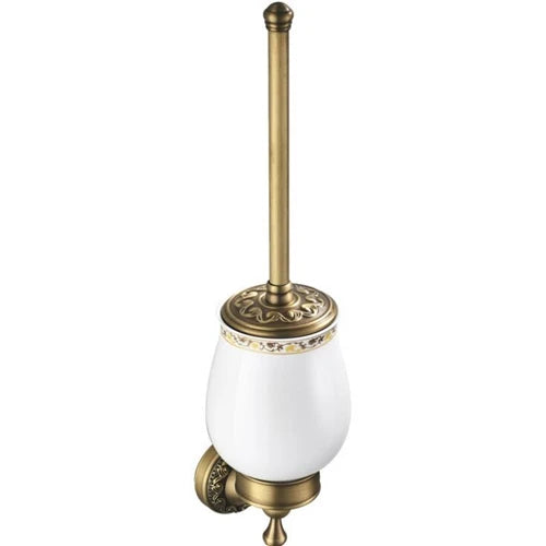 Ensemble d'Accessoires de Salle de Bain Bronze Antique avec Étagère