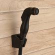 Douchette WC Bronze Huilé Kit ABS avec Flexible Inox 1,5 m et Support