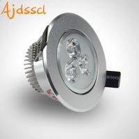 Spot LED Encastrable Dimmable 6 à 21 W, Argent, Ø 83 ou 106 mm